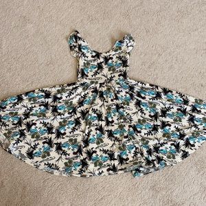 Dot Dot Smile twirly dress with flutter sleeves